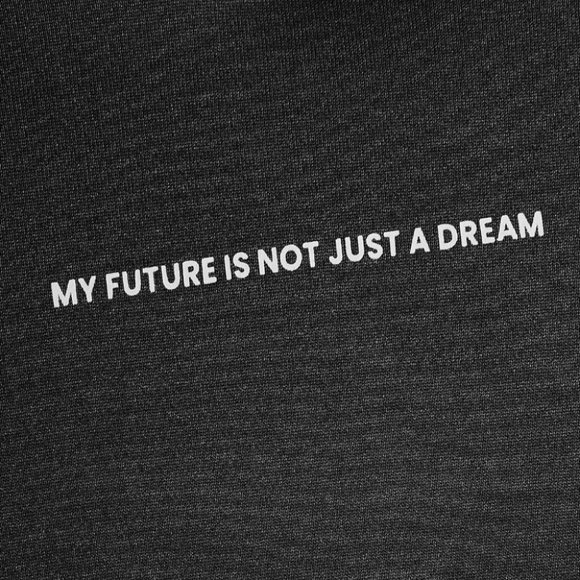 Black Mens Drawstring Hoodie - Picture 4 of 4